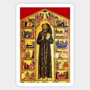 St Francis of Assisi - San Francisco de Asis 17 Sticker